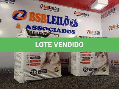 LOTE 259 - 02 PACOTES DE TAPETE HIGIÊNICO COM 30 UNIDADES. (NO ESTADO) ATENÇÃO! FAZER A VISITAÇÃO ANTES DE ARREMATAR, NÃO SABEMOS SE FUNCIONA. LEILÃO NÃO TEM GARANTIA E NEM DEVOLUÇÃO, SUJEITO A POSSÍVEIS AVARIAS VISÍVEIS/OCULTAS E/OU AUSÊNCIA DE COMPONENTES.