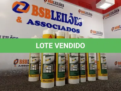 LOTE 178 - 12 TUBOS DE SELANTE ACRÍLICO FLEXÍVEL. (NO ESTADO) ATENÇÃO! FAZER A VISITAÇÃO ANTES DE ARREMATAR, NÃO SABEMOS SE FUNCIONA. LEILÃO NÃO TEM GARANTIA E NEM DEVOLUÇÃO, SUJEITO A POSSÍVEIS AVARIAS VISÍVEIS/OCULTAS E/OU AUSÊNCIA DE COMPONENTES.