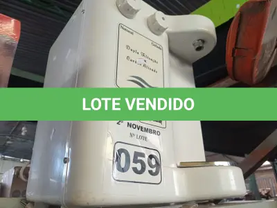 LOTE 059 - 01 PURIFICADOR DE ÁGUA MARCA SOFT. (NO ESTADO) ATENÇÃO! FAZER A VISITAÇÃO ANTES DE ARREMATAR, NÃO SABEMOS SE FUNCIONA. LEILÃO NÃO TEM GARANTIA E NEM DEVOLUÇÃO, SUJEITO A POSSÍVEIS AVARIAS VISÍVEIS/OCULTAS E/OU AUSÊNCIA DE COMPONENTES.