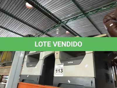 LOTE 113 - 02 IMPRESSORAS MULTIFUNCIONAIS MARCAS BROTHER MODELOS DCP-8085DN/MFC-8480DN. (NO ESTADO) ATENÇÃO! FAZER A VISITAÇÃO ANTES DE ARREMATAR, NÃO SABEMOS SE FUNCIONA. LEILÃO NÃO TEM GARANTIA E NEM DEVOLUÇÃO, SUJEITO A POSSÍVEIS AVARIAS VISÍVEIS/OCULTAS E/OU AUSÊNCIA DE COMPONENTES.