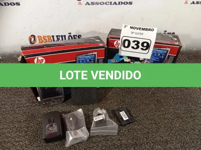 LOTE 039 - 02 HP IPAQ MODELOS 110/111. (NO ESTADO) ATENÇÃO! FAZER A VISITAÇÃO ANTES DE ARREMATAR, NÃO SABEMOS SE FUNCIONA. LEILÃO NÃO TEM GARANTIA E NEM DEVOLUÇÃO, SUJEITO A POSSÍVEIS AVARIAS VISÍVEIS/OCULTAS E/OU AUSÊNCIA DE COMPONENTES.