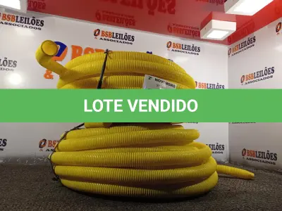 LOTE 149 - 02 ROLOS DE MANGUEIRA CORRUGADA. (NO ESTADO) ATENÇÃO! FAZER A VISITAÇÃO ANTES DE ARREMATAR, NÃO SABEMOS SE FUNCIONA. LEILÃO NÃO TEM GARANTIA E NEM DEVOLUÇÃO, SUJEITO A POSSÍVEIS AVARIAS VISÍVEIS/OCULTAS E/OU AUSÊNCIA DE COMPONENTES.