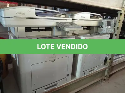 LOTE 094 - 02 IMPRESSORAS MULTIFUNCIONAL MARCAS CANON MODELO COLOR IMAGE RUNNER C1030IF. (NO ESTADO) ATENÇÃO! FAZER A VISITAÇÃO ANTES DE ARREMATAR, NÃO SABEMOS SE FUNCIONA. LEILÃO NÃO TEM GARANTIA E NEM DEVOLUÇÃO, SUJEITO A POSSÍVEIS AVARIAS VISÍVEIS/OCULTAS E/OU AUSÊNCIA DE COMPONENTES.
