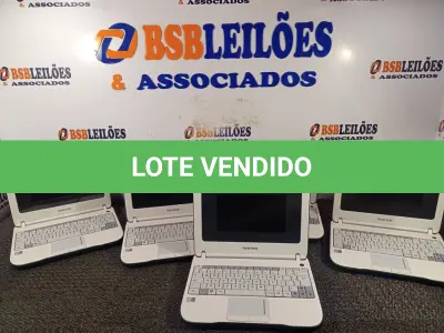 LOTE 056 - 05 NETBOOK’S MARCA POSITIVO. (NO ESTADO) ATENÇÃO! FAZER A VISITAÇÃO ANTES DE ARREMATAR, NÃO SABEMOS SE FUNCIONA. LEILÃO NÃO TEM GARANTIA E NEM DEVOLUÇÃO, SUJEITO A POSSÍVEIS AVARIAS VISÍVEIS/OCULTAS E/OU AUSÊNCIA DE COMPONENTES.