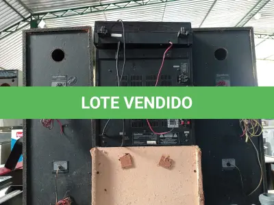 LOTE 304 - 01 APARELHO DE SOM 4X1 GRADIENTE. (NO ESTADO) ATENÇÃO! FAZER A VISITAÇÃO ANTES DE ARREMATAR, NÃO SABEMOS SE FUNCIONA. LEILÃO NÃO TEM GARANTIA E NEM DEVOLUÇÃO, SUJEITO A POSSÍVEIS AVARIAS VISÍVEIS/OCULTAS E/OU AUSÊNCIA DE COMPONENTES.