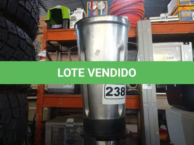LOTE 238 - 01 LIQUIDIFICADOR INDUSTRIAL MARCA POLI. (NO ESTADO) ATENÇÃO! FAZER A VISITAÇÃO ANTES DE ARREMATAR, NÃO SABEMOS SE FUNCIONA. LEILÃO NÃO TEM GARANTIA E NEM DEVOLUÇÃO, SUJEITO A POSSÍVEIS AVARIAS VISÍVEIS/OCULTAS E/OU AUSÊNCIA DE COMPONENTES.