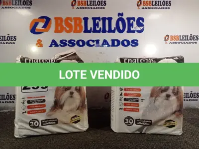 LOTE 259 - 02 PACOTES DE TAPETE HIGIÊNICO COM 30 UNIDADES. (NO ESTADO) ATENÇÃO! FAZER A VISITAÇÃO ANTES DE ARREMATAR, NÃO SABEMOS SE FUNCIONA. LEILÃO NÃO TEM GARANTIA E NEM DEVOLUÇÃO, SUJEITO A POSSÍVEIS AVARIAS VISÍVEIS/OCULTAS E/OU AUSÊNCIA DE COMPONENTES.