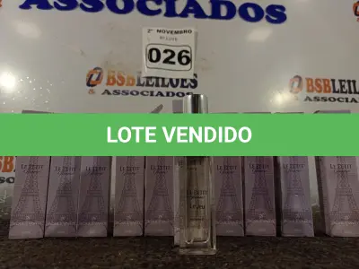 LOTE 026 - 10 PERFUMES LE PETIT 30ML. (NO ESTADO) ATENÇÃO! FAZER A VISITAÇÃO ANTES DE ARREMATAR, NÃO SABEMOS SE FUNCIONA. LEILÃO NÃO TEM GARANTIA E NEM DEVOLUÇÃO, SUJEITO A POSSÍVEIS AVARIAS VISÍVEIS/OCULTAS E/OU AUSÊNCIA DE COMPONENTES.