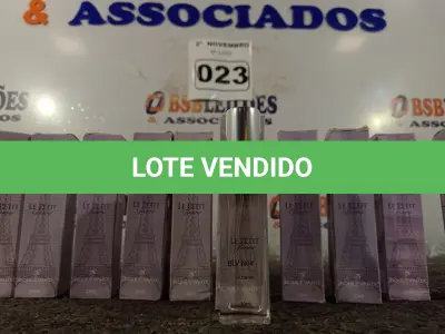 LOTE 023 - 10 PERFUMES LE PETIT 30ML. (NO ESTADO) ATENÇÃO! FAZER A VISITAÇÃO ANTES DE ARREMATAR, NÃO SABEMOS SE FUNCIONA. LEILÃO NÃO TEM GARANTIA E NEM DEVOLUÇÃO, SUJEITO A POSSÍVEIS AVARIAS VISÍVEIS/OCULTAS E/OU AUSÊNCIA DE COMPONENTES.