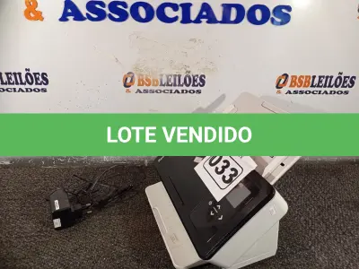 LOTE 033 - 01 SCANNER MARCA KODAK MODELO SCANMATE I1150. (NO ESTADO) ATENÇÃO! FAZER A VISITAÇÃO ANTES DE ARREMATAR, NÃO SABEMOS SE FUNCIONA. LEILÃO NÃO TEM GARANTIA E NEM DEVOLUÇÃO, SUJEITO A POSSÍVEIS AVARIAS VISÍVEIS/OCULTAS E/OU AUSÊNCIA DE COMPONENTES.