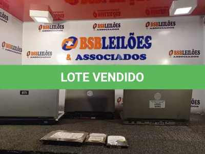 LOTE 066 - 03 NOTEBOOK’S E 03 HARD DISC MARCAS E MODELOS DIVERSOS PARA RETIRADA DE PEÇAS. (NO ESTADO) ATENÇÃO! FAZER A VISITAÇÃO ANTES DE ARREMATAR, NÃO SABEMOS SE FUNCIONA. LEILÃO NÃO TEM GARANTIA E NEM DEVOLUÇÃO, SUJEITO A POSSÍVEIS AVARIAS VISÍVEIS/OCULTAS E/OU AUSÊNCIA DE COMPONENTES.