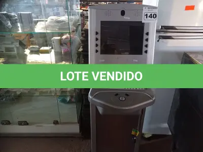 LOTE 140 - 01 TOTEM. (NO ESTADO) ATENÇÃO! FAZER A VISITAÇÃO ANTES DE ARREMATAR, NÃO SABEMOS SE FUNCIONA. LEILÃO NÃO TEM GARANTIA E NEM DEVOLUÇÃO, SUJEITO A POSSÍVEIS AVARIAS VISÍVEIS/OCULTAS E/OU AUSÊNCIA DE COMPONENTES.