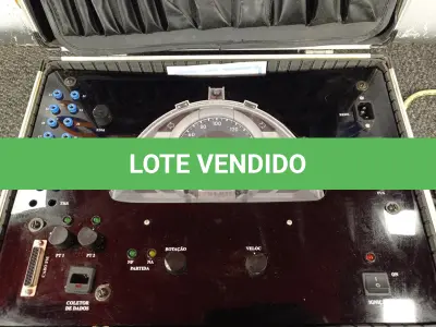 LOTE 049 - 01 EQUIPAMENTO PARA TESTE DE AUTOMÓVEIS. (NO ESTADO) ATENÇÃO! FAZER A VISITAÇÃO ANTES DE ARREMATAR, NÃO SABEMOS SE FUNCIONA. LEILÃO NÃO TEM GARANTIA E NEM DEVOLUÇÃO, SUJEITO A POSSÍVEIS AVARIAS VISÍVEIS/OCULTAS E/OU AUSÊNCIA DE COMPONENTES.