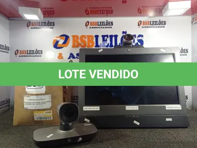 LOTE 262 - 01 APARELHO DE VIDEOCONFERÊNCIA. (NO ESTADO) ATENÇÃO! FAZER A VISITAÇÃO ANTES DE ARREMATAR, NÃO SABEMOS SE FUNCIONA. LEILÃO NÃO TEM GARANTIA E NEM DEVOLUÇÃO, SUJEITO A POSSÍVEIS AVARIAS VISÍVEIS/OCULTAS E/OU AUSÊNCIA DE COMPONENTES.
