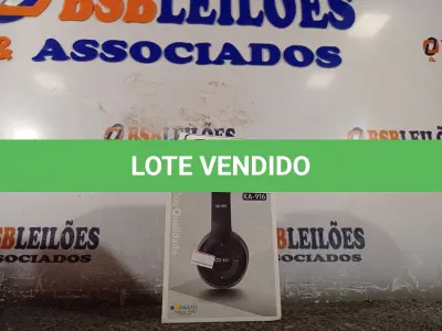 LOTE 031 - 01 HEADPHONE STÉREO KA-916. (NO ESTADO) ATENÇÃO! FAZER A VISITAÇÃO ANTES DE ARREMATAR, NÃO SABEMOS SE FUNCIONA. LEILÃO NÃO TEM GARANTIA E NEM DEVOLUÇÃO, SUJEITO A POSSÍVEIS AVARIAS VISÍVEIS/OCULTAS E/OU AUSÊNCIA DE COMPONENTES.