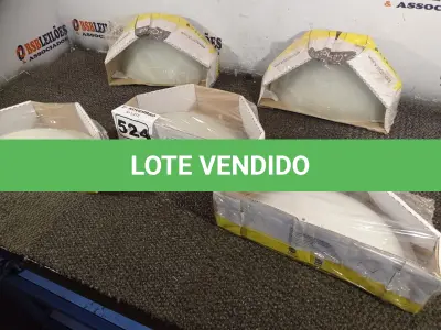 LOTE 524 - 04 ARANDELAS 30CM. (NO ESTADO) ATENÇÃO! FAZER A VISITAÇÃO ANTES DE ARREMATAR, NÃO SABEMOS SE FUNCIONA. LEILÃO NÃO TEM GARANTIA E NEM DEVOLUÇÃO, SUJEITO A POSSÍVEIS AVARIAS VISÍVEIS/OCULTAS E/OU AUSÊNCIA DE COMPONENTES.