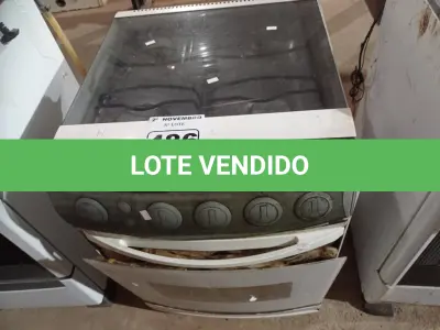 LOTE 486 - 01 FOGÃO DE EMBUTIR A GÁS 04 BOCAS. (NO ESTADO) ATENÇÃO! FAZER A VISITAÇÃO ANTES DE ARREMATAR, NÃO SABEMOS SE FUNCIONA. LEILÃO NÃO TEM GARANTIA E NEM DEVOLUÇÃO, SUJEITO A POSSÍVEIS AVARIAS VISÍVEIS/OCULTAS E/OU AUSÊNCIA DE COMPONENTES.