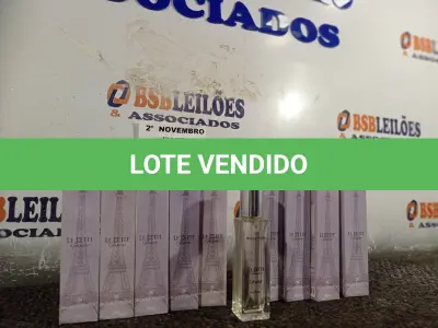 LOTE 411 - 10 PERFUMES LE PETIT 30ML. (NO ESTADO) ATENÇÃO! FAZER A VISITAÇÃO ANTES DE ARREMATAR, NÃO SABEMOS SE FUNCIONA. LEILÃO NÃO TEM GARANTIA E NEM DEVOLUÇÃO, SUJEITO A POSSÍVEIS AVARIAS VISÍVEIS/OCULTAS E/OU AUSÊNCIA DE COMPONENTES.