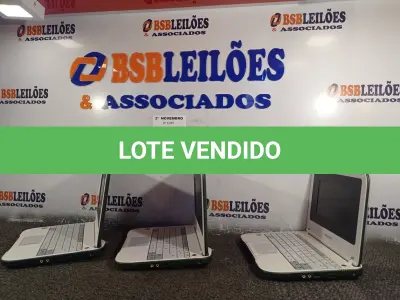 LOTE 409 - 03 NETBOOK’S MARCA POSITIVO. (NO ESTADO) ATENÇÃO! FAZER A VISITAÇÃO ANTES DE ARREMATAR, NÃO SABEMOS SE FUNCIONA. LEILÃO NÃO TEM GARANTIA E NEM DEVOLUÇÃO, SUJEITO A POSSÍVEIS AVARIAS VISÍVEIS/OCULTAS E/OU AUSÊNCIA DE COMPONENTES.