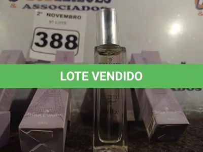 LOTE 388 - 10 PERFUMES LE PETIT 30ML. (NO ESTADO) ATENÇÃO! FAZER A VISITAÇÃO ANTES DE ARREMATAR, NÃO SABEMOS SE FUNCIONA. LEILÃO NÃO TEM GARANTIA E NEM DEVOLUÇÃO, SUJEITO A POSSÍVEIS AVARIAS VISÍVEIS/OCULTAS E/OU AUSÊNCIA DE COMPONENTES.