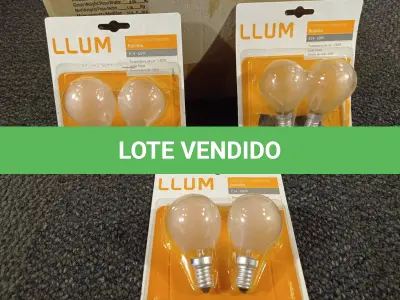 LOTE 561 - 01 LOTE COM VÁRIAS LÂMPADAS FLUORESCENTES BOLINHA. (NO ESTADO) ATENÇÃO! FAZER A VISITAÇÃO ANTES DE ARREMATAR, NÃO SABEMOS SE FUNCIONA. LEILÃO NÃO TEM GARANTIA E NEM DEVOLUÇÃO, SUJEITO A POSSÍVEIS AVARIAS VISÍVEIS/OCULTAS E/OU AUSÊNCIA DE COMPONENTES.