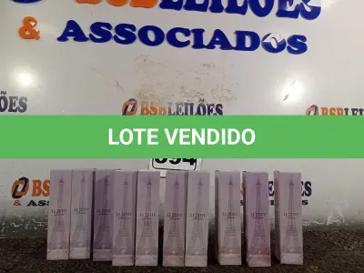 LOTE 394 - 10 PERFUMES LE PETIT 30ML. (NO ESTADO) ATENÇÃO! FAZER A VISITAÇÃO ANTES DE ARREMATAR, NÃO SABEMOS SE FUNCIONA. LEILÃO NÃO TEM GARANTIA E NEM DEVOLUÇÃO, SUJEITO A POSSÍVEIS AVARIAS VISÍVEIS/OCULTAS E/OU AUSÊNCIA DE COMPONENTES.
