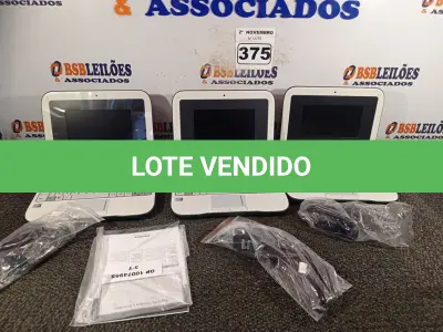 LOTE 375 - 03 NETBOOK’S MARCAS POSITIVO COM FONTE. (NO ESTADO) ATENÇÃO! FAZER A VISITAÇÃO ANTES DE ARREMATAR, NÃO SABEMOS SE FUNCIONA. LEILÃO NÃO TEM GARANTIA E NEM DEVOLUÇÃO, SUJEITO A POSSÍVEIS AVARIAS VISÍVEIS/OCULTAS E/OU AUSÊNCIA DE COMPONENTES.