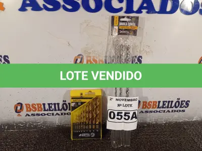 LOTE 055 - 01 KIT DE BROCAS. (NO ESTADO) ATENÇÃO! FAZER A VISITAÇÃO ANTES DE ARREMATAR, NÃO SABEMOS SE FUNCIONA. LEILÃO NÃO TEM GARANTIA E NEM DEVOLUÇÃO, SUJEITO A POSSÍVEIS AVARIAS VISÍVEIS/OCULTAS E/OU AUSÊNCIA DE COMPONENTES.