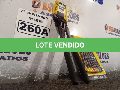 LOTE 260 - 01 ALICATE BOMBA D’AGUA 10” E 01 KIT DE CHAVES TORX. (NO ESTADO) ATENÇÃO! FAZER A VISITAÇÃO ANTES DE ARREMATAR, NÃO SABEMOS SE FUNCIONA. LEILÃO NÃO TEM GARANTIA E NEM DEVOLUÇÃO, SUJEITO A POSSÍVEIS AVARIAS VISÍVEIS/OCULTAS E/OU AUSÊNCIA DE COMPONENTES.