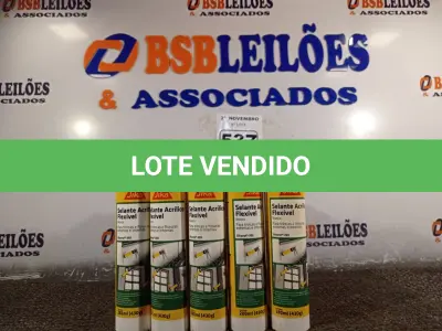 LOTE 537 - 12 TUBOS DE SELANTE PARA JUNTAS DE DILATAÇÃO SIKA FLEX 300ML. (NO ESTADO) ATENÇÃO! FAZER A VISITAÇÃO ANTES DE ARREMATAR, NÃO SABEMOS SE FUNCIONA. LEILÃO NÃO TEM GARANTIA E NEM DEVOLUÇÃO, SUJEITO A POSSÍVEIS AVARIAS VISÍVEIS/OCULTAS E/OU AUSÊNCIA DE COMPONENTES.