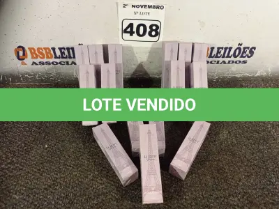 LOTE 408 - 10 PERFUMES LE PETIT 30ML. (NO ESTADO) ATENÇÃO! FAZER A VISITAÇÃO ANTES DE ARREMATAR, NÃO SABEMOS SE FUNCIONA. LEILÃO NÃO TEM GARANTIA E NEM DEVOLUÇÃO, SUJEITO A POSSÍVEIS AVARIAS VISÍVEIS/OCULTAS E/OU AUSÊNCIA DE COMPONENTES.