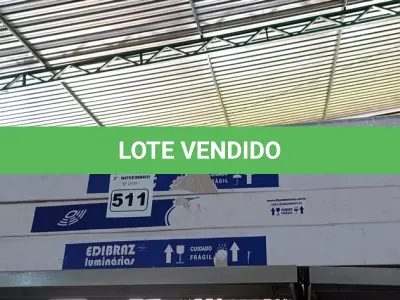 LOTE 511 - 04 LUMINÁRIAS DE EMBUTIR 7808 2X32/40 MARCAS EDIBRAZ. (NO ESTADO) ATENÇÃO! FAZER A VISITAÇÃO ANTES DE ARREMATAR, NÃO SABEMOS SE FUNCIONA. LEILÃO NÃO TEM GARANTIA E NEM DEVOLUÇÃO, SUJEITO A POSSÍVEIS AVARIAS VISÍVEIS/OCULTAS E/OU AUSÊNCIA DE COMPONENTES.