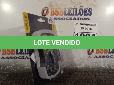 LOTE 100 - 01 MULTÍMETRO DIGITAL. (NO ESTADO) ATENÇÃO! FAZER A VISITAÇÃO ANTES DE ARREMATAR, NÃO SABEMOS SE FUNCIONA. LEILÃO NÃO TEM GARANTIA E NEM DEVOLUÇÃO, SUJEITO A POSSÍVEIS AVARIAS VISÍVEIS/OCULTAS E/OU AUSÊNCIA DE COMPONENTES.