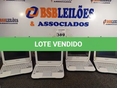 LOTE 389 - 04 NETBOOK’S MARCA POSITIVO. (NO ESTADO) ATENÇÃO! FAZER A VISITAÇÃO ANTES DE ARREMATAR, NÃO SABEMOS SE FUNCIONA. LEILÃO NÃO TEM GARANTIA E NEM DEVOLUÇÃO, SUJEITO A POSSÍVEIS AVARIAS VISÍVEIS/OCULTAS E/OU AUSÊNCIA DE COMPONENTES.