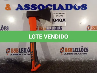 LOTE 040 - 01 MACHADINHA CAÇA E PESCA COM CABO EMBORRACHADO. (NO ESTADO) ATENÇÃO! FAZER A VISITAÇÃO ANTES DE ARREMATAR, NÃO SABEMOS SE FUNCIONA. LEILÃO NÃO TEM GARANTIA E NEM DEVOLUÇÃO, SUJEITO A POSSÍVEIS AVARIAS VISÍVEIS/OCULTAS E/OU AUSÊNCIA DE COMPONENTES.