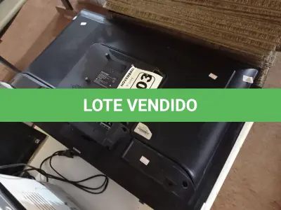 LOTE 503 - 02 TV’S MARCAS E MODELOS DIVERSOS PARA RETIRADA DE PEÇAS. (NO ESTADO) ATENÇÃO! FAZER A VISITAÇÃO ANTES DE ARREMATAR, NÃO SABEMOS SE FUNCIONA. LEILÃO NÃO TEM GARANTIA E NEM DEVOLUÇÃO, SUJEITO A POSSÍVEIS AVARIAS VISÍVEIS/OCULTAS E/OU AUSÊNCIA DE COMPONENTES.