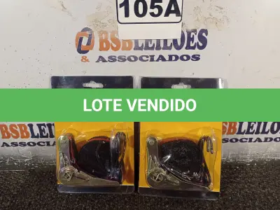 LOTE 105 - 02 CINTAS COM CATRACA 3,6M. (NO ESTADO) ATENÇÃO! FAZER A VISITAÇÃO ANTES DE ARREMATAR, NÃO SABEMOS SE FUNCIONA. LEILÃO NÃO TEM GARANTIA E NEM DEVOLUÇÃO, SUJEITO A POSSÍVEIS AVARIAS VISÍVEIS/OCULTAS E/OU AUSÊNCIA DE COMPONENTES.