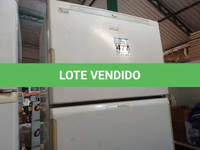 LOTE 477 - 01 GELADEIRA MARCA BRASTEMP 220V. (NO ESTADO) ATENÇÃO! FAZER A VISITAÇÃO ANTES DE ARREMATAR, NÃO SABEMOS SE FUNCIONA. LEILÃO NÃO TEM GARANTIA E NEM DEVOLUÇÃO, SUJEITO A POSSÍVEIS AVARIAS VISÍVEIS/OCULTAS E/OU AUSÊNCIA DE COMPONENTES.