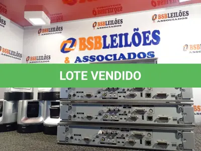 LOTE 414 - 01 APARELHO DE VIDEOCONFERÊNCIA. (NO ESTADO) ATENÇÃO! FAZER A VISITAÇÃO ANTES DE ARREMATAR, NÃO SABEMOS SE FUNCIONA. LEILÃO NÃO TEM GARANTIA E NEM DEVOLUÇÃO, SUJEITO A POSSÍVEIS AVARIAS VISÍVEIS/OCULTAS E/OU AUSÊNCIA DE COMPONENTES.