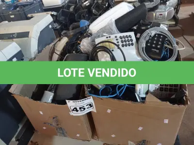LOTE 453 - 01 LOTE COM MATERIAIS DIVERSOS. (NO ESTADO) ATENÇÃO! FAZER A VISITAÇÃO ANTES DE ARREMATAR, NÃO SABEMOS SE FUNCIONA. LEILÃO NÃO TEM GARANTIA E NEM DEVOLUÇÃO, SUJEITO A POSSÍVEIS AVARIAS VISÍVEIS/OCULTAS E/OU AUSÊNCIA DE COMPONENTES.