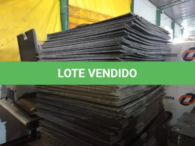 LOTE 502 - 01 LOTE COM GRANDE QUANTIDADE DE TAPETES EMBORRACHADOS. (NO ESTADO) ATENÇÃO! FAZER A VISITAÇÃO ANTES DE ARREMATAR, NÃO SABEMOS SE FUNCIONA. LEILÃO NÃO TEM GARANTIA E NEM DEVOLUÇÃO, SUJEITO A POSSÍVEIS AVARIAS VISÍVEIS/OCULTAS E/OU AUSÊNCIA DE COMPONENTES.