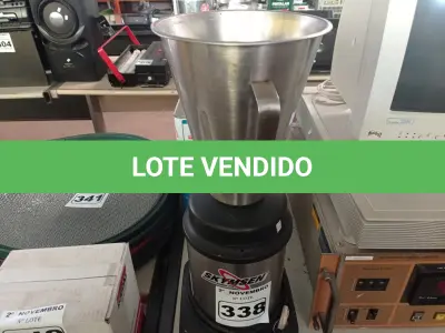 LOTE 338 - 01 LIQUIDIFICADOR INDUSTRIAL MARCA SKYMSEN. (NO ESTADO) ATENÇÃO! FAZER A VISITAÇÃO ANTES DE ARREMATAR, NÃO SABEMOS SE FUNCIONA. LEILÃO NÃO TEM GARANTIA E NEM DEVOLUÇÃO, SUJEITO A POSSÍVEIS AVARIAS VISÍVEIS/OCULTAS E/OU AUSÊNCIA DE COMPONENTES.
