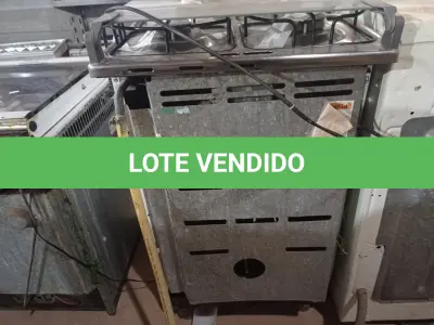 LOTE 487 - 01 FOGÃO A GÁS 04 BOCAS MARCA BRASTEMP. (NO ESTADO) ATENÇÃO! FAZER A VISITAÇÃO ANTES DE ARREMATAR, NÃO SABEMOS SE FUNCIONA. LEILÃO NÃO TEM GARANTIA E NEM DEVOLUÇÃO, SUJEITO A POSSÍVEIS AVARIAS VISÍVEIS/OCULTAS E/OU AUSÊNCIA DE COMPONENTES.