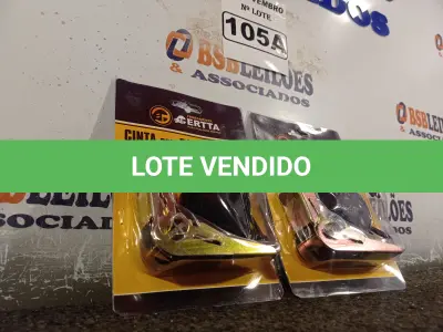 LOTE 105 - 02 CINTAS COM CATRACA 3,6M. (NO ESTADO) ATENÇÃO! FAZER A VISITAÇÃO ANTES DE ARREMATAR, NÃO SABEMOS SE FUNCIONA. LEILÃO NÃO TEM GARANTIA E NEM DEVOLUÇÃO, SUJEITO A POSSÍVEIS AVARIAS VISÍVEIS/OCULTAS E/OU AUSÊNCIA DE COMPONENTES.