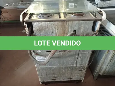 LOTE 485 - 01 FOGÃO A GÁS 04 BOCAS MARCA CONTINENTAL. (NO ESTADO) ATENÇÃO! FAZER A VISITAÇÃO ANTES DE ARREMATAR, NÃO SABEMOS SE FUNCIONA. LEILÃO NÃO TEM GARANTIA E NEM DEVOLUÇÃO, SUJEITO A POSSÍVEIS AVARIAS VISÍVEIS/OCULTAS E/OU AUSÊNCIA DE COMPONENTES.
