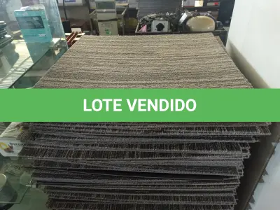 LOTE 418 - 01 LOTE COM GRANDE QUANTIDADE DE TAPETES EMBORRACHADOS. (NO ESTADO) ATENÇÃO! FAZER A VISITAÇÃO ANTES DE ARREMATAR, NÃO SABEMOS SE FUNCIONA. LEILÃO NÃO TEM GARANTIA E NEM DEVOLUÇÃO, SUJEITO A POSSÍVEIS AVARIAS VISÍVEIS/OCULTAS E/OU AUSÊNCIA DE COMPONENTES.