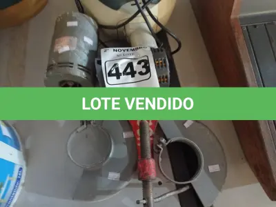LOTE 443 - 02 SIRENES, 02 PROTETORES DE DISCO, 01 MORSA E 01 ASPIRADOR DE PÓ. (NO ESTADO) ATENÇÃO! FAZER A VISITAÇÃO ANTES DE ARREMATAR, NÃO SABEMOS SE FUNCIONA. LEILÃO NÃO TEM GARANTIA E NEM DEVOLUÇÃO, SUJEITO A POSSÍVEIS AVARIAS VISÍVEIS/OCULTAS E/OU AUSÊNCIA DE COMPONENTES.