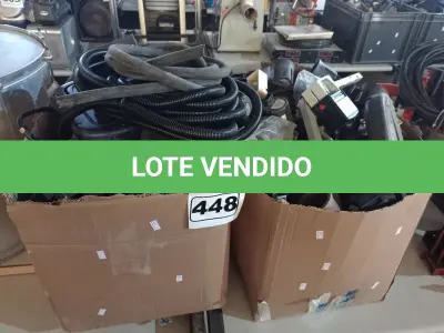 LOTE 448 - 01 LOTE COM SIRENES DE ALARME E ELETRÔNICOS DIVERSOS. (NO ESTADO) ATENÇÃO! FAZER A VISITAÇÃO ANTES DE ARREMATAR, NÃO SABEMOS SE FUNCIONA. LEILÃO NÃO TEM GARANTIA E NEM DEVOLUÇÃO, SUJEITO A POSSÍVEIS AVARIAS VISÍVEIS/OCULTAS E/OU AUSÊNCIA DE COMPONENTES.