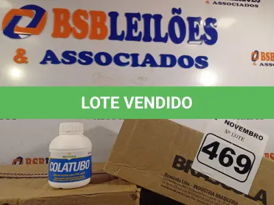 LOTE 469 - 02 CAIXAS COM FRASCOS DE COLA TUBO ST COM 15 CADA. (NO ESTADO) ATENÇÃO! FAZER A VISITAÇÃO ANTES DE ARREMATAR, NÃO SABEMOS SE FUNCIONA. LEILÃO NÃO TEM GARANTIA E NEM DEVOLUÇÃO, SUJEITO A POSSÍVEIS AVARIAS VISÍVEIS/OCULTAS E/OU AUSÊNCIA DE COMPONENTES.