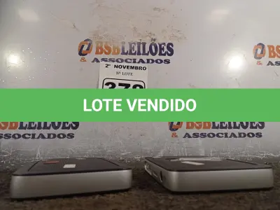 LOTE 378 - 02 TERMINAIS WYSE. (NO ESTADO) ATENÇÃO! FAZER A VISITAÇÃO ANTES DE ARREMATAR, NÃO SABEMOS SE FUNCIONA. LEILÃO NÃO TEM GARANTIA E NEM DEVOLUÇÃO, SUJEITO A POSSÍVEIS AVARIAS VISÍVEIS/OCULTAS E/OU AUSÊNCIA DE COMPONENTES.